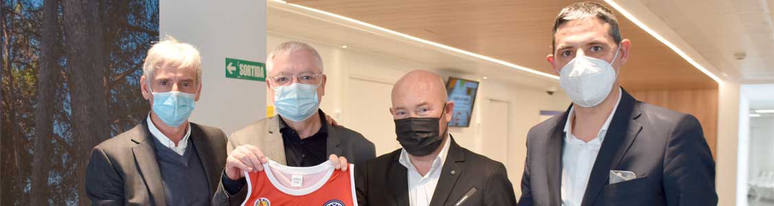 La Fundació Althaia renova i amplia el conveni de vinculació de l’equip del CIMETIR amb el Bàsquet Manresa La Fundació Althaia renova i amplia el conveni de vinculació de l’equip del CIMETIR amb el Bàsquet Manresa