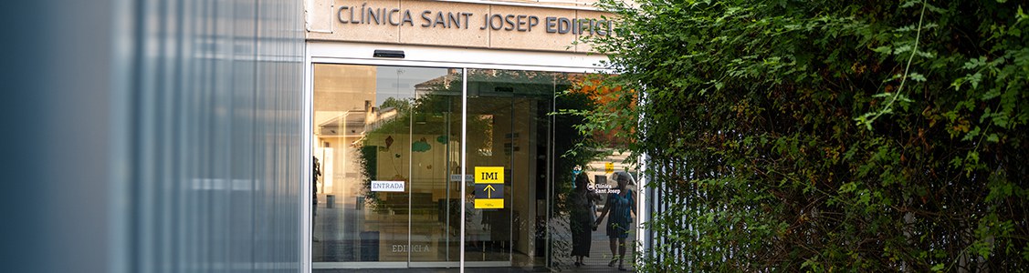 Canvi temporal per accedir a l’IMI, ubicat a la Clínica Sant Josep