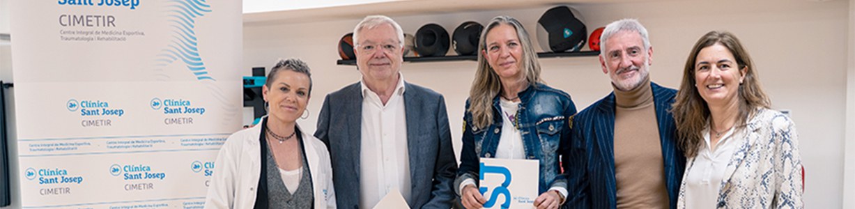 La Clínica Sant Josep reforça el seu compromís amb l’esport amb un conveni de col·laboració amb el Manresa Club Bàsquet Femení