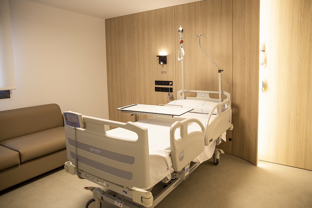 Finalitza la primera fase d’obres de renovació de la quarta planta d’hospitalització Finalitza la primera fase d’obres de renovació de la quarta planta d’hospitalització