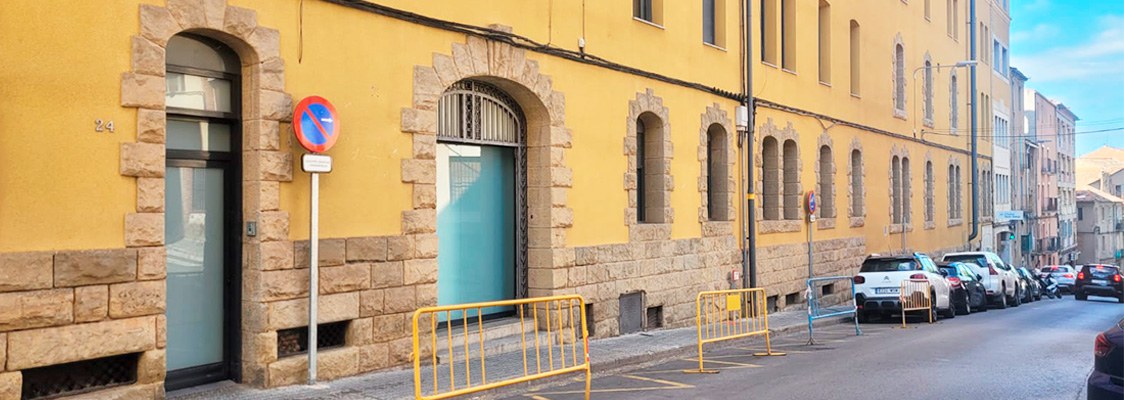 Tancament temporal de l’accés principal a la Clínica Sant Josep des de dijous fins dissabte